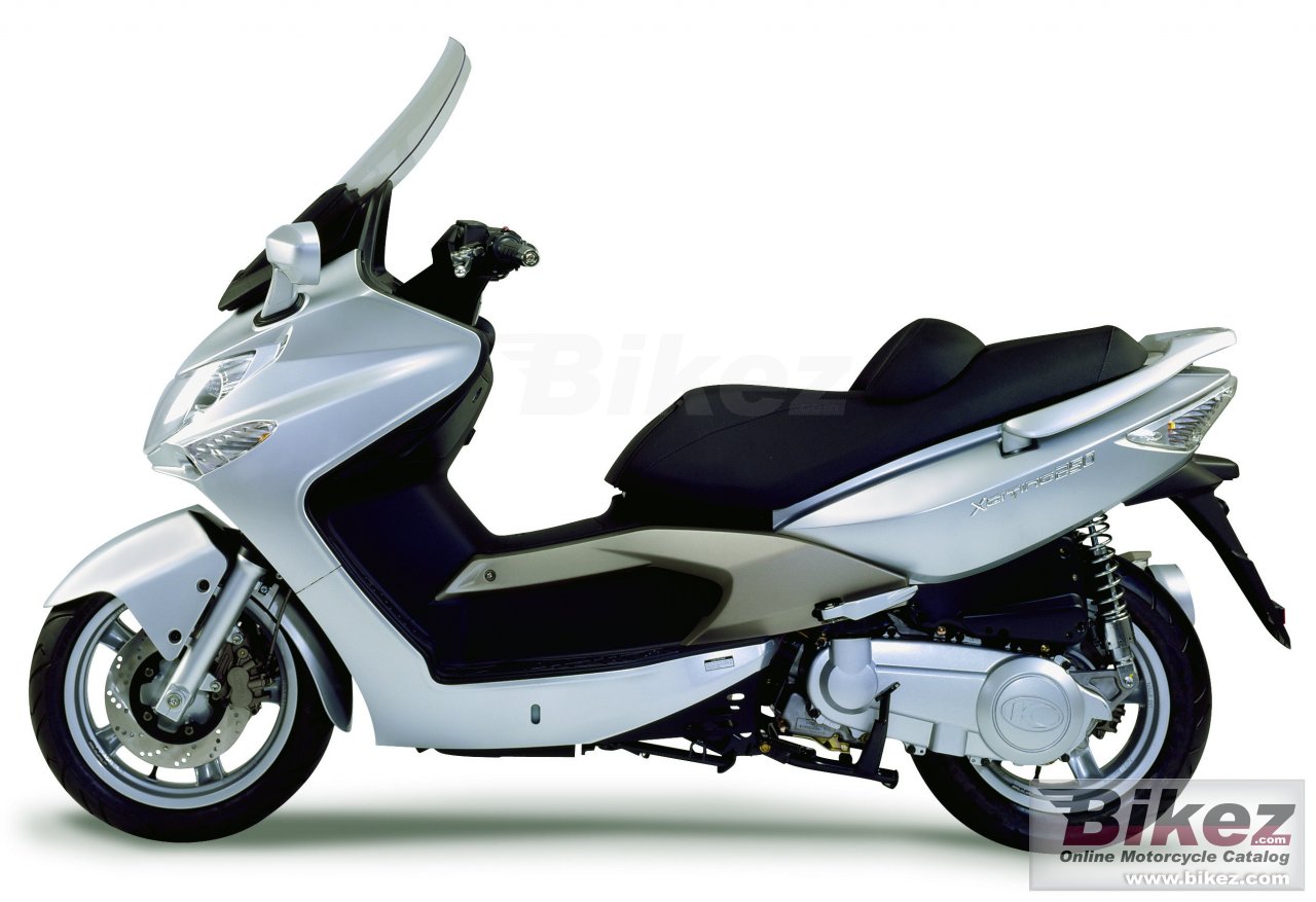 Big Kymco xciting 250 i picture and wallpaper from Bikez.com